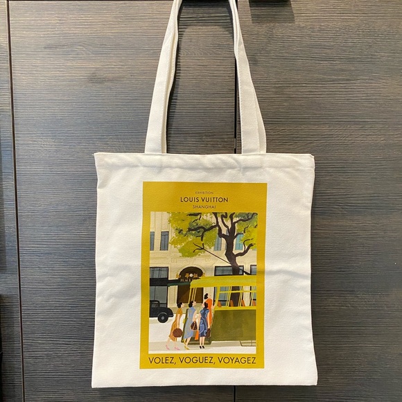 Louis Vuitton exhibition tote